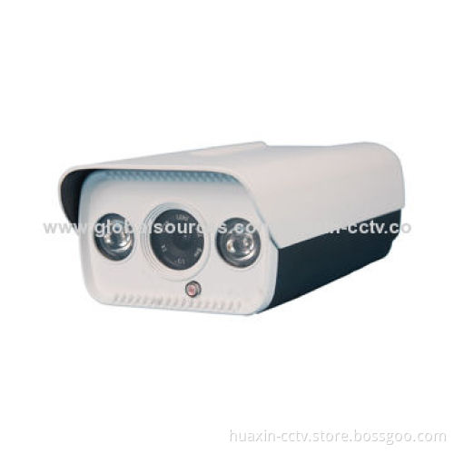 CCTV CMOS Camera with 2 Pieces of IR LEDS, 1,000TVL Resolution, 3-10W Power Consumption